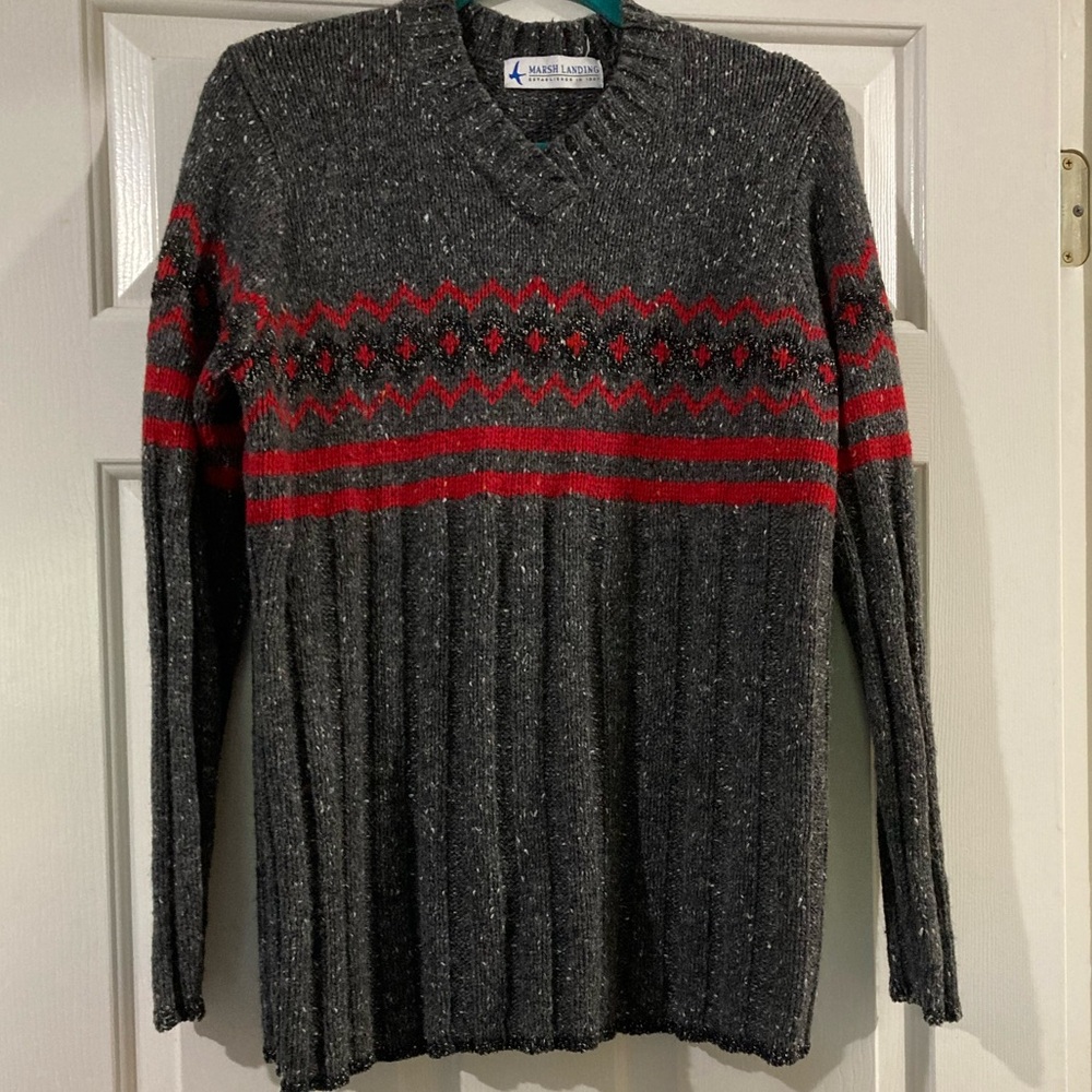 EUC vintage Marsh Landing sweater